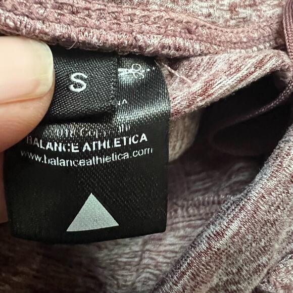 Balance Athletica Pants Womens Small Jogger Red Maroon - Picture 6 of 11